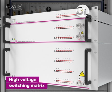 high voltage switching matrix