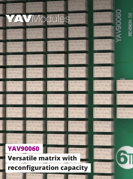YAV90060, high level of reconfiguration flexibility